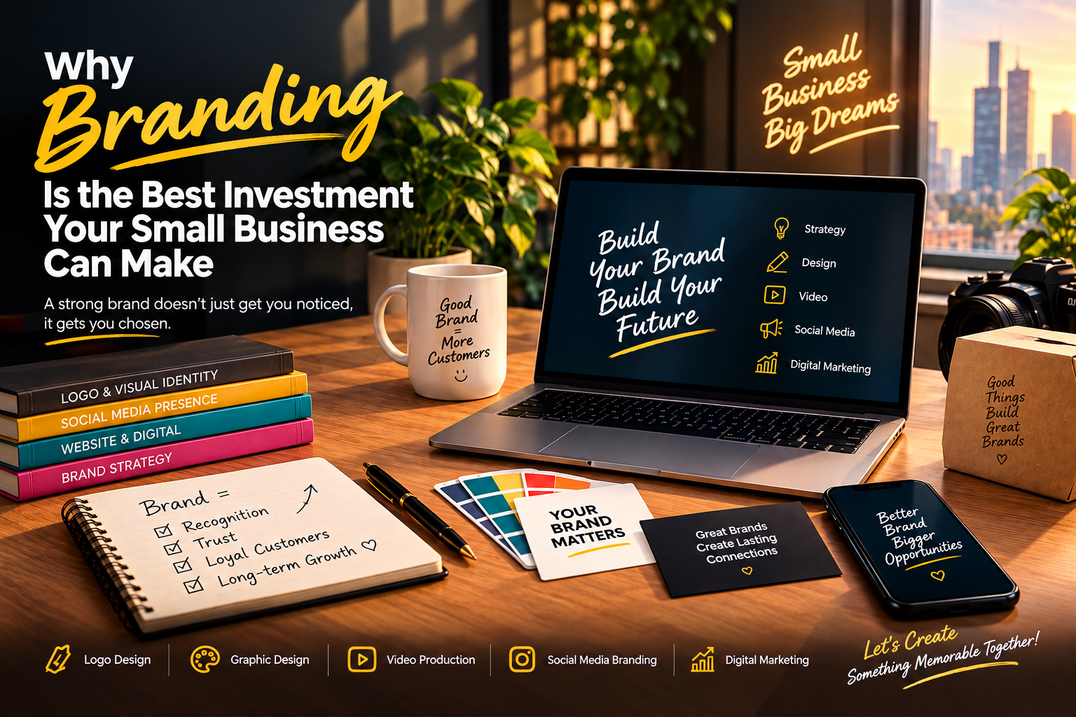 Why Branding Is the Best Investment Your Small Business Can Make